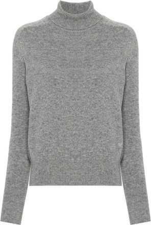 Victoria Beckham Turtleneck Trui - Dames - Coltruien - Grijs - S - Truien & Vesten