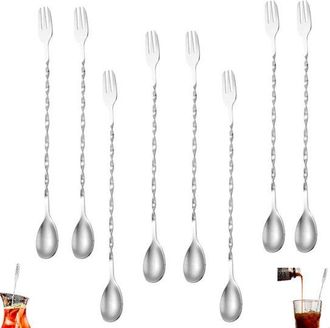 OEM Piezas, Agitador De C&oacute;ctel, Agitador, Cuchara De Bar, Cuchara De C&oacute;ctel, Mortero, 32 Cm, Accesorios Esenciales De Acero Inoxidable Para Bar