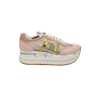 Premiata Sneakers, female, Pink, Size: 10 US Rosa Sneaker Beth Double Platform