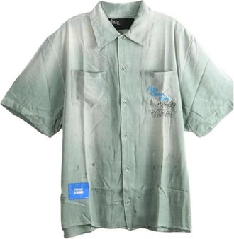 Paly Hollywood Hombre, Camisas, Verde, Talla: L