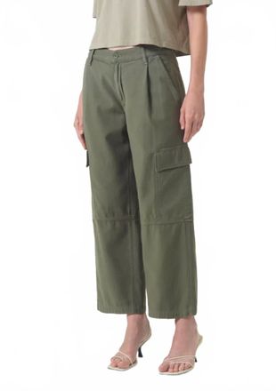 A Gold E Jericho Wdie Leg Cargo Pants In Fatigue