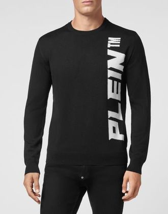 Philipp Plein Pullover Round Neck Men in Black at Nordstrom, Size Xxx-Large