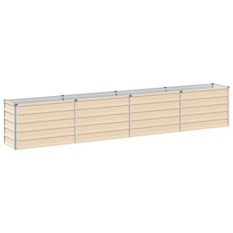 vidaXL Cama De Jard&iacute;n Elevada Marfil 320 X 40 X 55 Cm Vidaxl