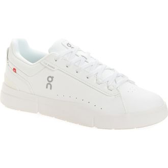 On THE ROGER Advantage Tennis Sneaker in White/White at Nordstrom, Size 10.5