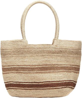 Mar Y Sol Piper Raffia Tote