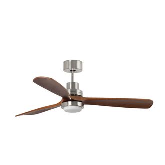 Faro Barcelona Ventilador con luz madera Madera 168cm