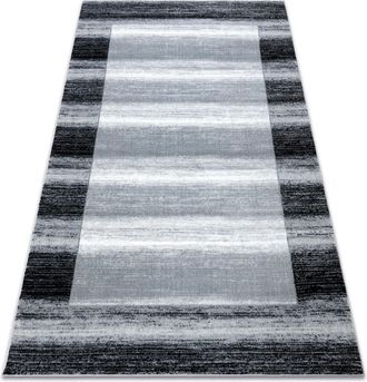RugsX Rugsx - Alfombra Argent - W9557 Marco, Vintage, Lineas Gris Grey 240x330 Cm