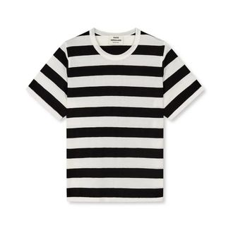 Mads Norgaard Tops, Dames, Zwart, L, Katoen, Grace T-Shirt