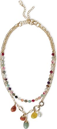 Twin-Set Collana con perline - Oro