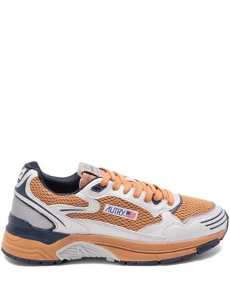 Autry Hyperway panelled sneakers - Orange