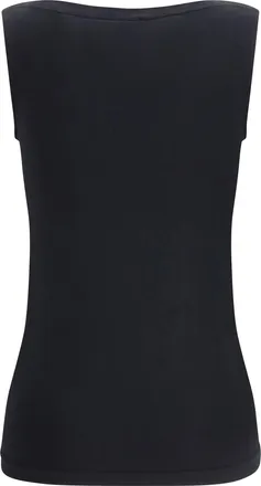 Wolford Womens Aurora Top Black Modal; Polyester; Elastane