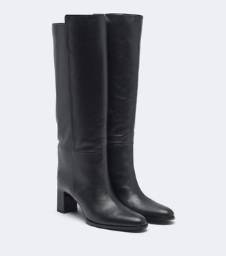 Jimmy Choo London Caly leather knee-high boots