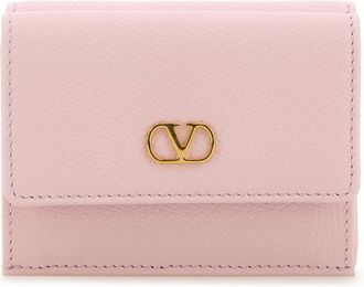 Valentino Garavani Pink Leather Wallet