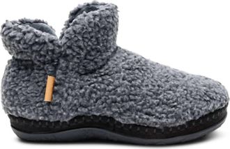 Aetrex Womens Malina Arch Support Slipper In Charcoal