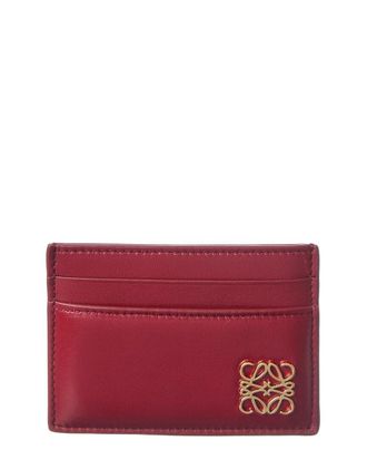 Loewe Anagram Plain Leather Card Holder