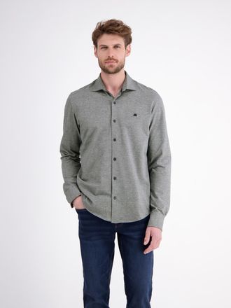 Lerros Langarmhemd LERROS LERROS Herren Jerseyhemd, Stil trifft auf Komfort, Herren, Gr. 3XL, Normalgr&ouml;ssen, blau (classic navy), 100% Baumwolle, Hemden Lang