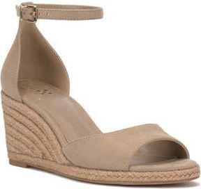 Vince Camuto Faylie Wedge Espadrille Sandal in Tortilla Stretch at Nordstrom Rack, Size 7.5