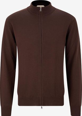 Aurélien Hochwertige Stehkragen-Weste aus Jersey