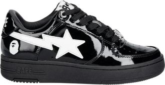 A Bathing Ape STA 2 L - Dames - Sneakers - Zwart - 36 EU - Leer - Schoenen