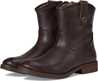 Frye and Co. Kellie Button Short Womens Boots Dark Brown : 6.5 M, Leather