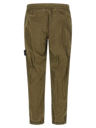 Stone Island Technical Nylon Metal Joggers - Olive Green