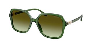 Swarovski SK6067 1081E8 Womens Sunglasses Green Size 56