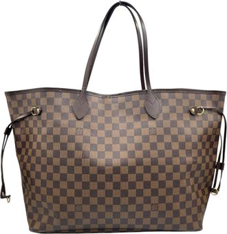 Louis Vuitton Brown Damier Canvas Tote Bag (Pre-Owned)