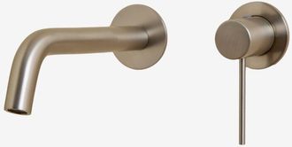 Sklum Grifo De Lavabo Empotrado En Lat&oacute;n Orveta Sklum