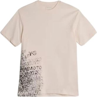 Yohji Yamamoto T-Shirt - Heren - T-shirts - Beige - M - Tops