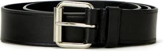 Dries Van Noten Stijlvolle riem met uniek ontwerp - Heren - Riemen - Zwart - 100 CM - Accessoires