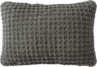 Sunday Citizen Snug Mini Waffle Accent Pillow in Granite at Nordstrom