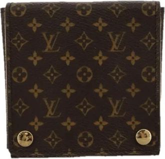 Louis Vuitton Pre-owned Canvas pouches - Dames - Vintage Clutch - Bruin - ONE Size - Vintage