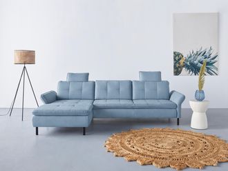 Inosign Ecksofa »Birkholm L-Form« Armlehnverstellung, auch in Easy Clean Bezug - mit Wasser zu reinigen