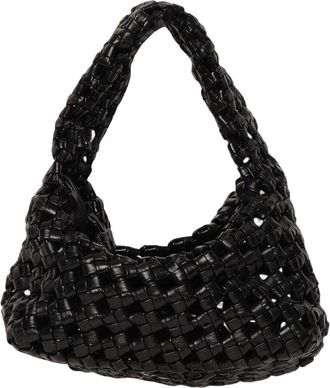 Walter Baker Mackenzie Woven Knot Leather Hobo Bag