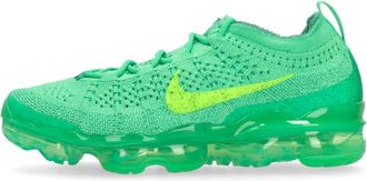 Nike Groen Shock Air Vapormax 2023 Flyknit - Dames - Hardloopschoenen - Groen - 38 1/2 EU - Fitness
