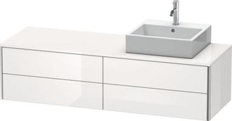 Duravit Mueble De Pared Duravit Xsquare 160,0 X 54,8 Cm, 4 Cajones