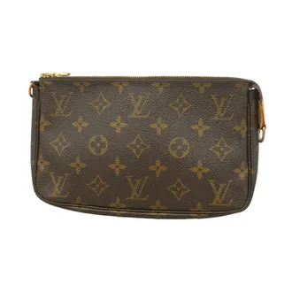 Louis Vuitton Brown Pouch (Pre-Owned)