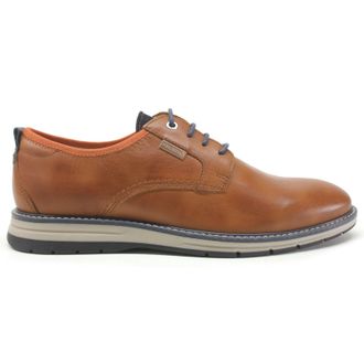 Pikolinos Canet M7V-4138 Leather Mens Lace Up Shoes - Brandy - Size:UK 10.5-11