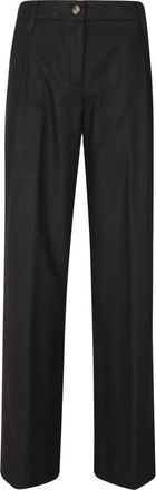 Kiltie Pantaloni dritti - - Trousers - Donna - Nero - XS