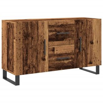 Berkfield Home Sideboard Old Wood 100x36x60 cm Engineered Wood in Brown | Size: 100 x 36 x 60 cm