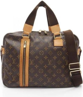 Louis Vuitton Vintage Cross Body Bags, unisex, Brown, ONE SIZE, Pre-owned Vintage Canvas Cross Body Bag