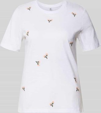 Only Regular Fit T-Shirt aus reiner Bio-Baumwolle Modell KETTY in Weiss, Gr&ouml;&szlig;e XL