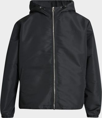 Givenchy Men & apos;s Hooded Windbreaker