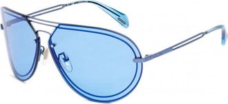 Police Womens SPLA93 67 67R70B Sunglasses - Blue - One Size