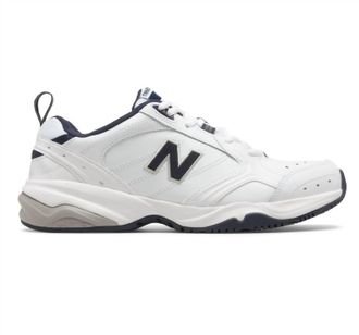 New Balance Mens Cross-Training Shoes - 4E Width In White/blue