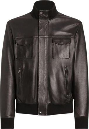 Dolce & Gabbana Bomber Jassen - Heren - Bomber jackets - Bruin - L - Jassen