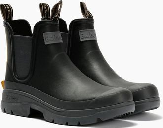 Barbour Mens Barbour Nimbus Chelsea Mens Black/Ochre Wellington Boots - Size: 10