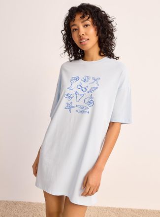 Twik Womens Playful relaxed sleep Tee Shirt