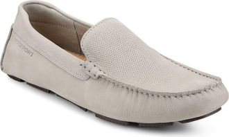 Rockport Rodger Driving Loafer in Taupe at Nordstrom, Size 10.5