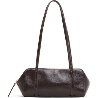 Mansur Gavriel Mini Filo Leather Shoulder Bag in Aubergine at Nordstrom